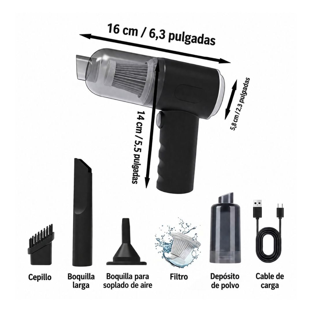 ASPIRADORA PORTÁTIL 3 EN 1  2