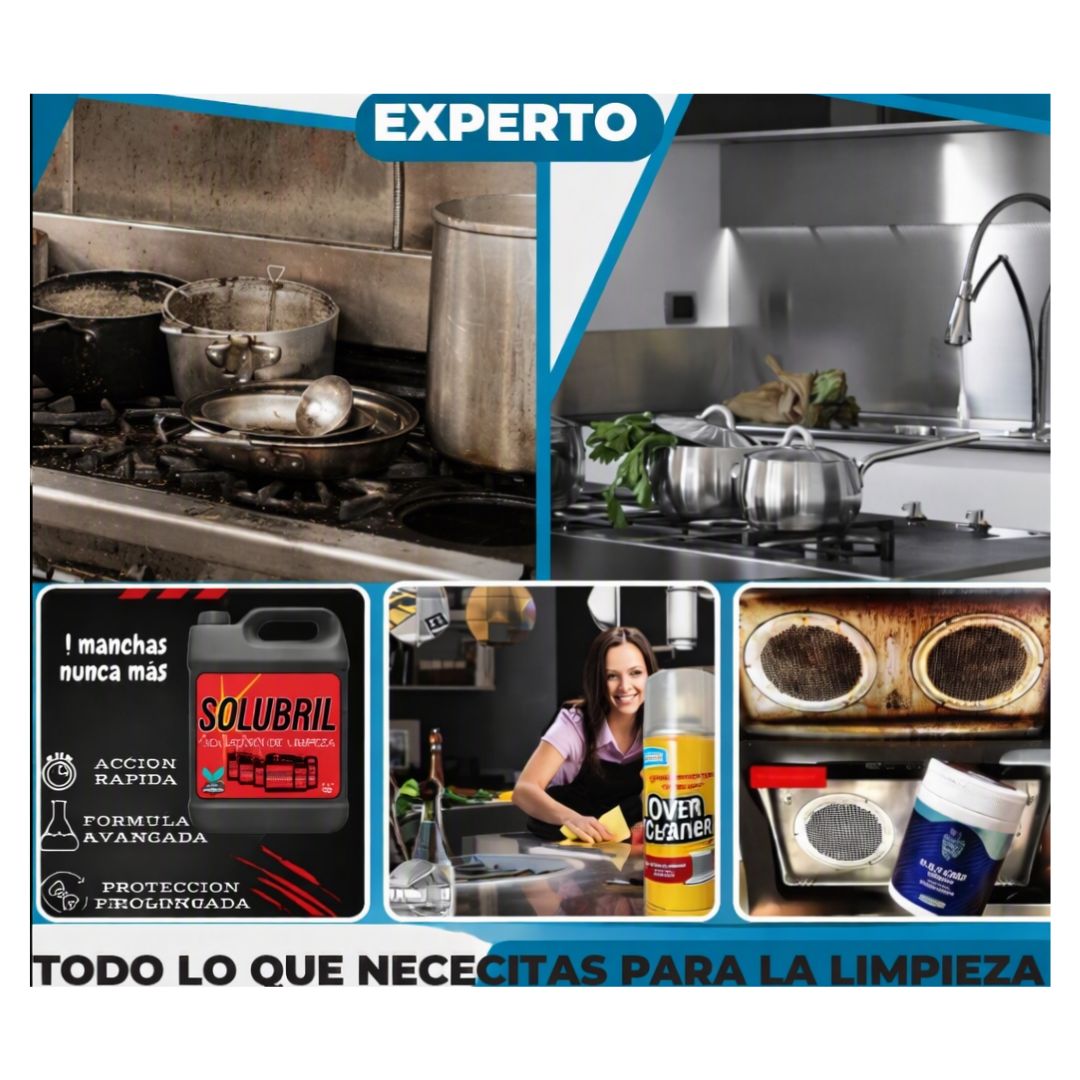 Trio Oven Cleaner Solubril