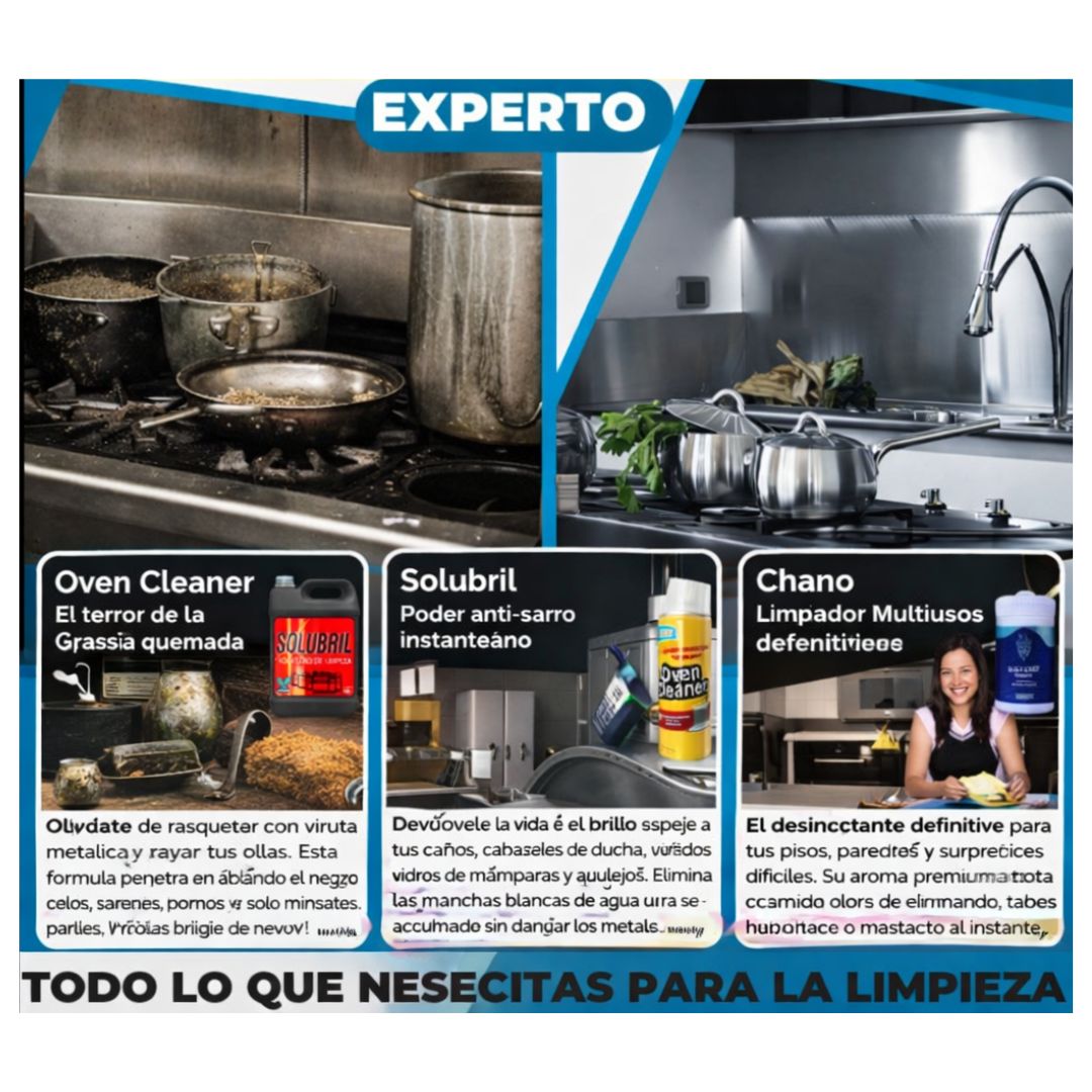 Trio Oven Cleaner Solubril 2 